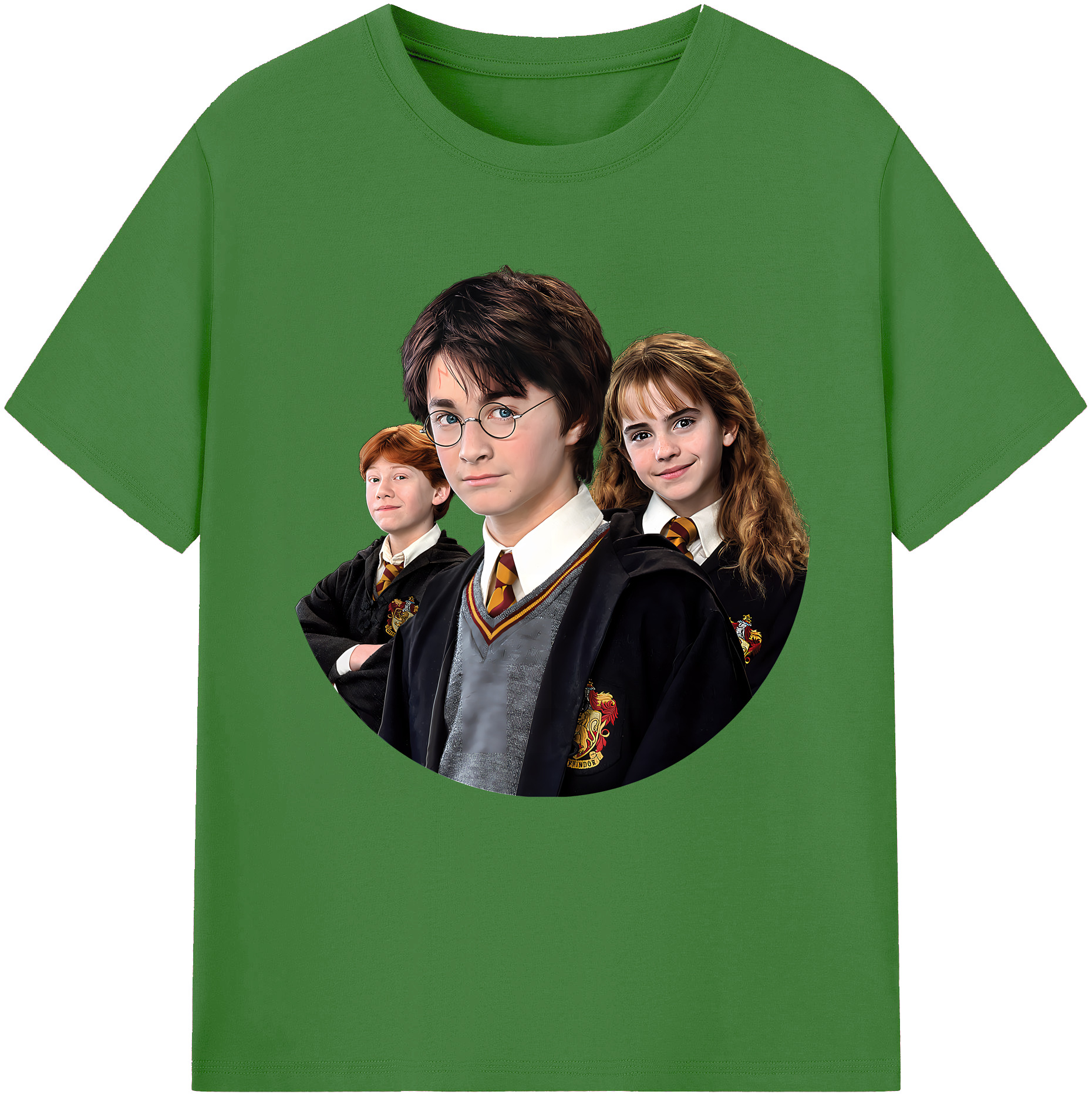 （画像用） Harry Potter ハリー・ポッターシリーズ レディースカジュアルプリントTシャツ（綿100％）
